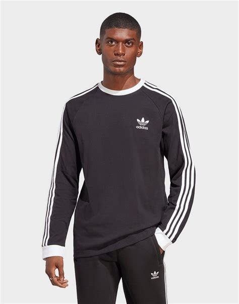 adidas longsleeve zwart|Adicolor Classics 3.